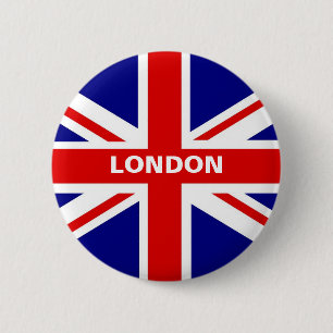 Botón de Londres Union Jack