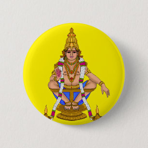 Botón de Lord Ayyappan