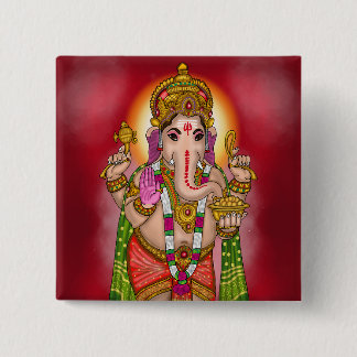 Botón de Lord Ganesha