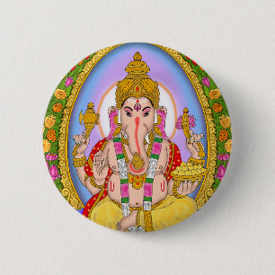 Botón de Lord Ganesha