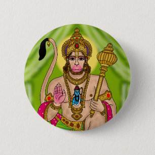 Botón de Lord Hanuman