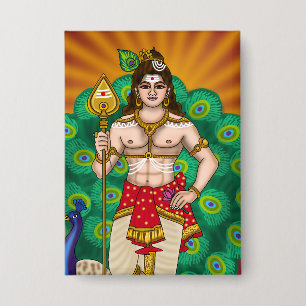 Botón de Lord Murugan
