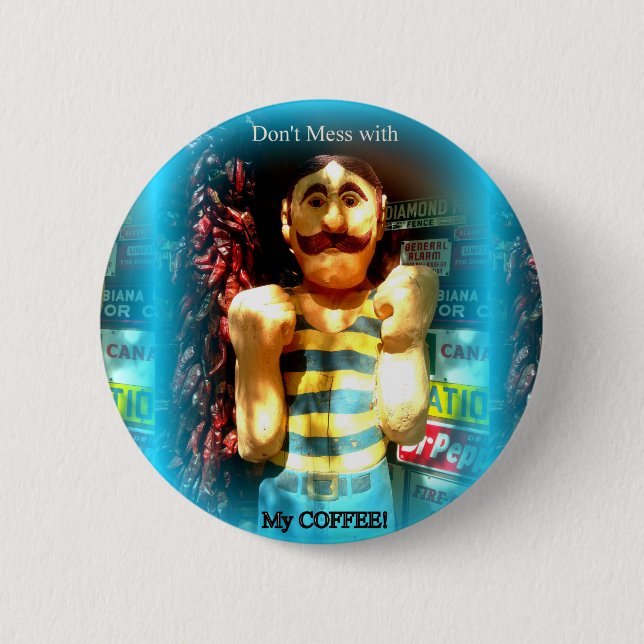 botón de los amantes del café (Anverso)