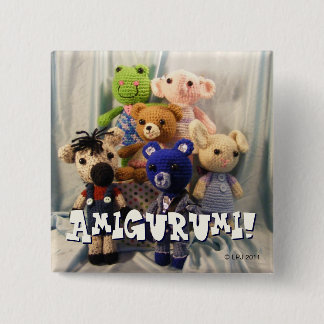 Botón de los amigos de Amigurumi