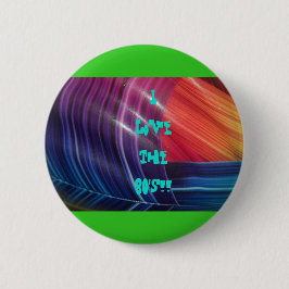 botón de los años 80