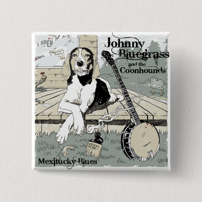 Botón de los azules de Mexitucky (Anverso)