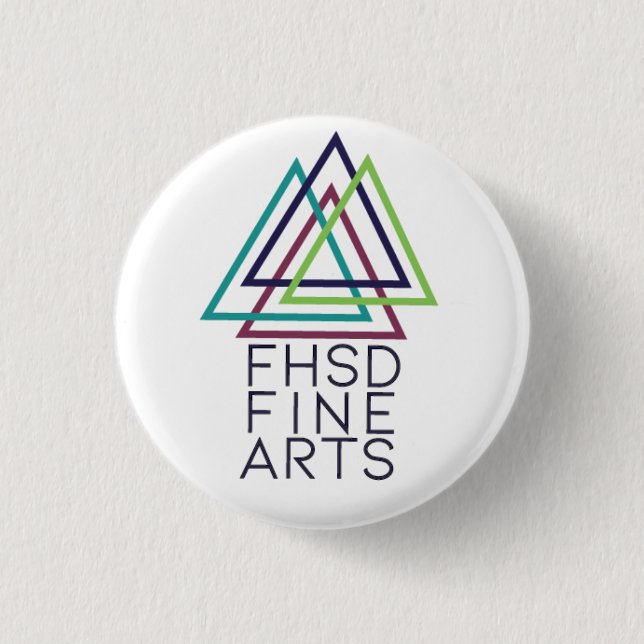 Botón de los Bellos Artes de FHSD (Anverso)