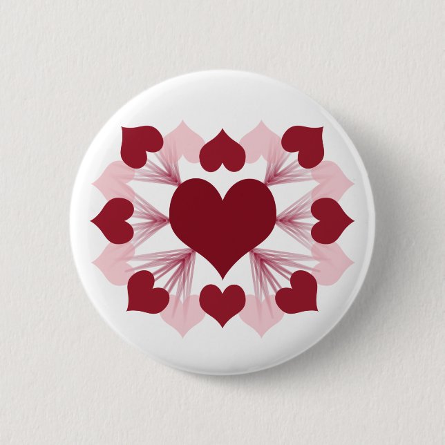 Botón de los corazones (Anverso)