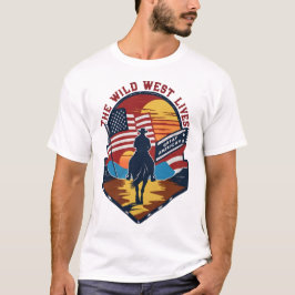 botón de los hombres arriba camisetas occidentales
