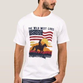 botón de los hombres arriba camisetas occidentales