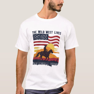botón de los hombres arriba camisetas occidentales