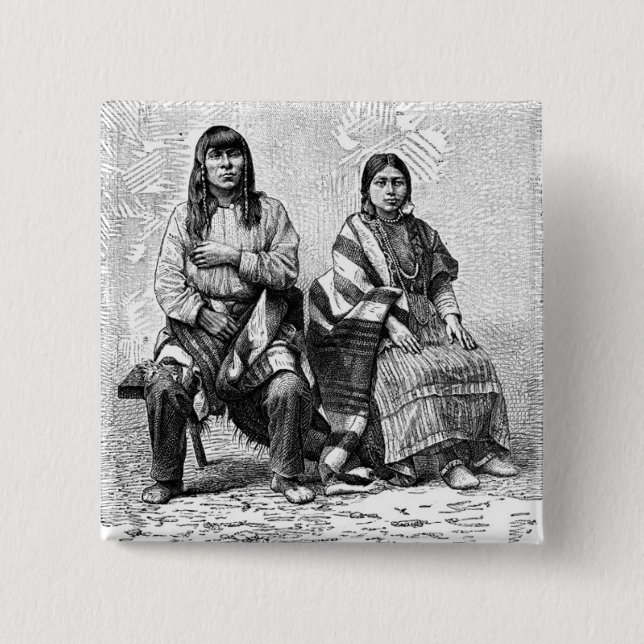 botón de los indios americanos (Anverso)