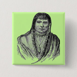 botón de los indios americanos