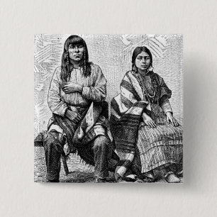 botón de los indios americanos