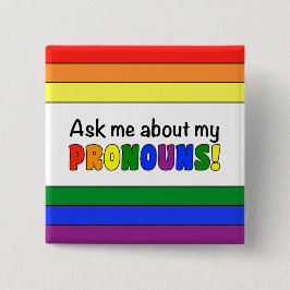 Botón de los pronombres (arco iris)