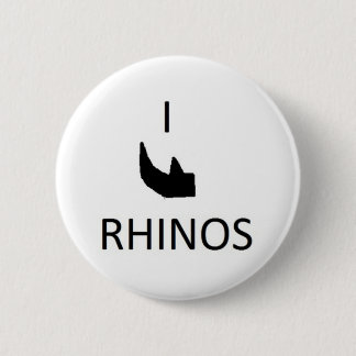 Botón de los rhinos del cuerno I