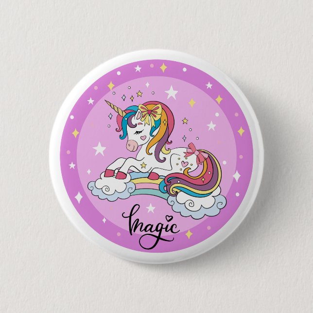 Botón de Magia de Unicornio (Anverso)