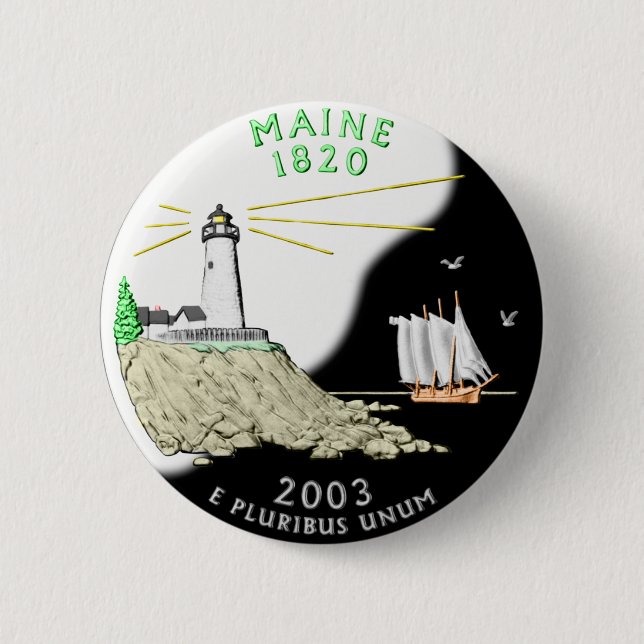 Botón de Maine (Anverso)