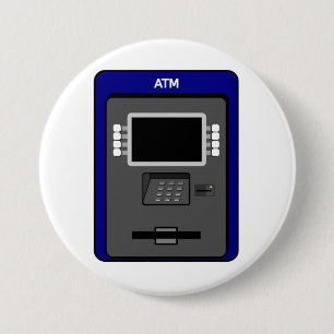 Botón de máquina ATM