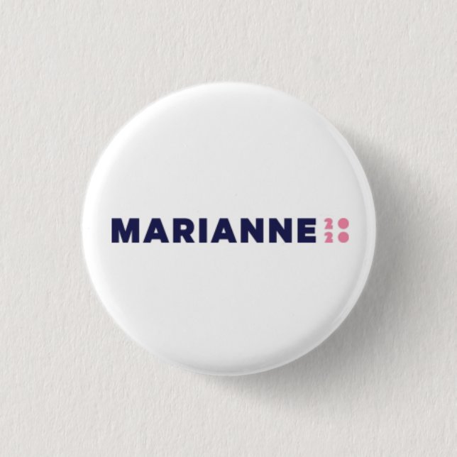 Botón de Marianne Williamson 2020 (Anverso)