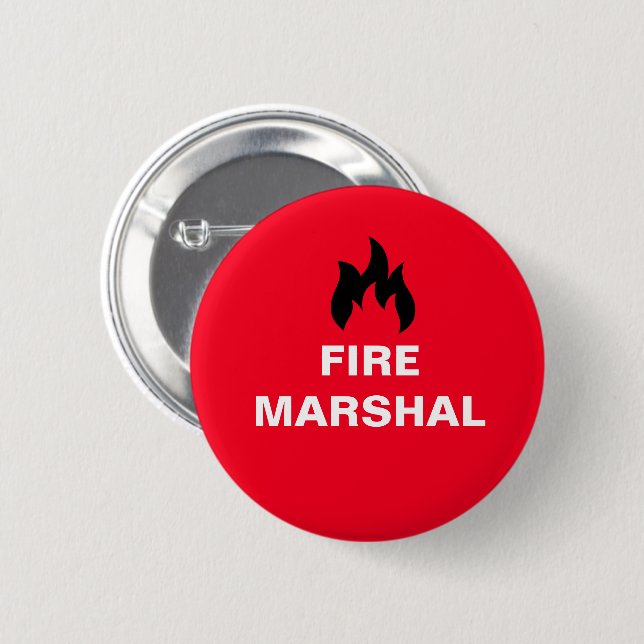 Botón de mariscal de fuego / H&S (Anverso y reverso)