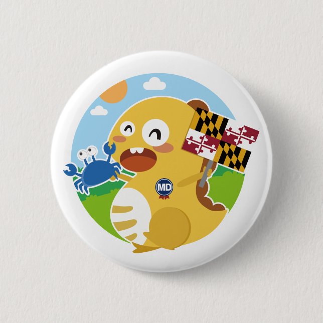 Botón de Maryland VIPKID (Anverso)