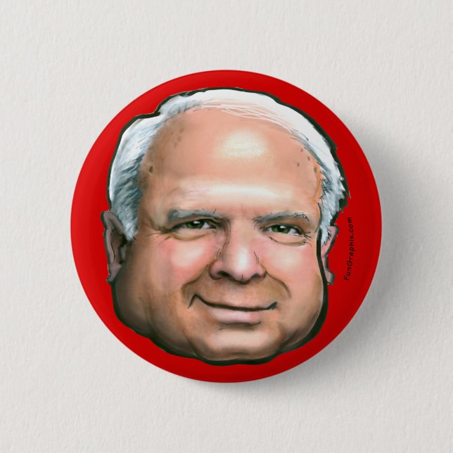 Botón de McCain (Anverso)
