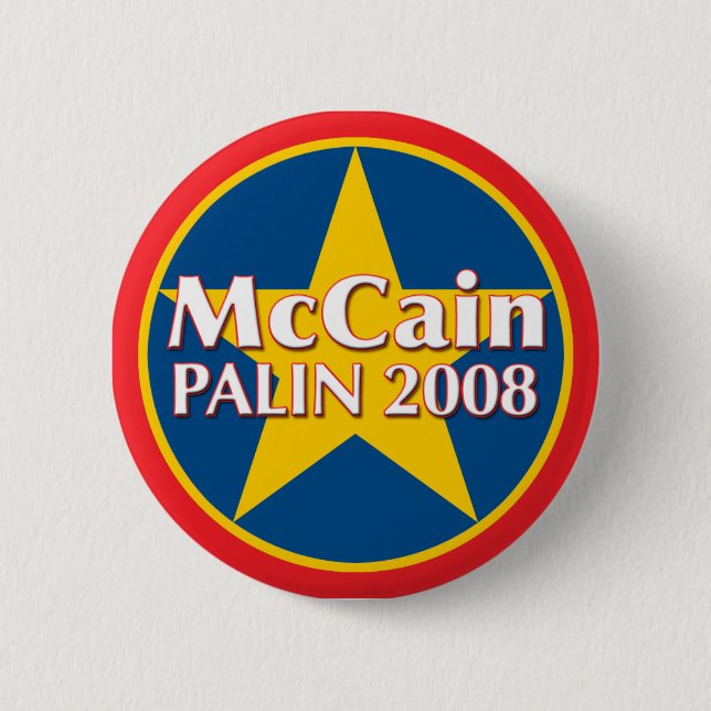 Botón de McCain-Palin (Anverso)