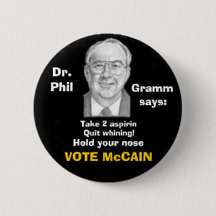 Botón de McCain/Phil Gramm