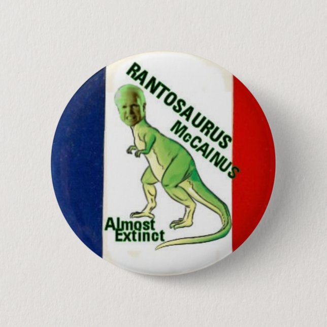 Botón de McCain Rantosaurus (Anverso)