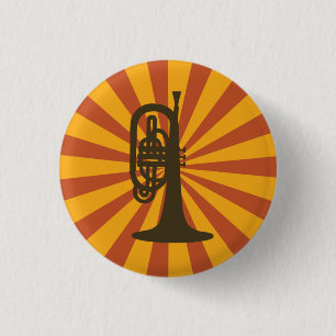 Botón de Mellophone Starburst