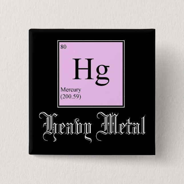 Botón de metales pesados (Anverso)