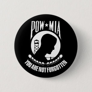 Botón de MIA del PRISIONERO DE GUERRA