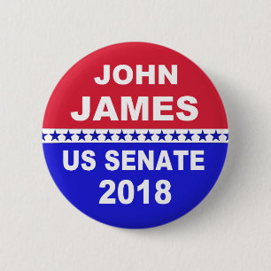 Botón de Michigan 2018 del senado de Juan James