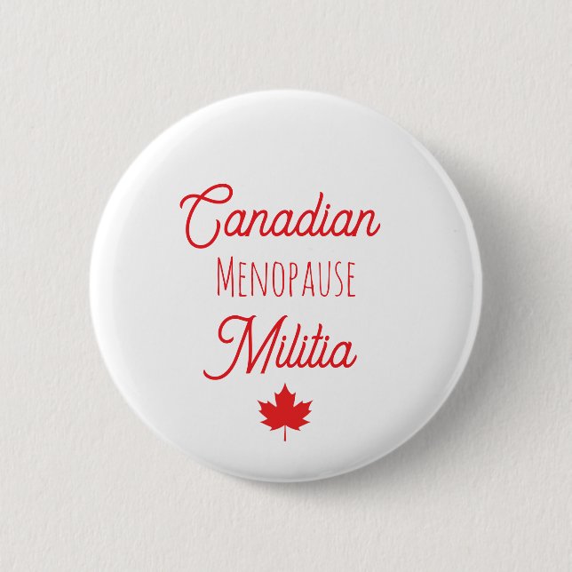 Botón de milicia menopausia canadiense (Anverso)