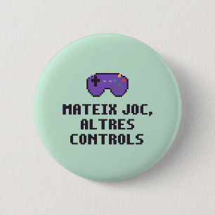 Botón de mismo juego para catalán neurodivergente