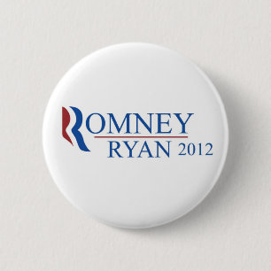 Botón de Mitt Romney Paul Ryan 2012