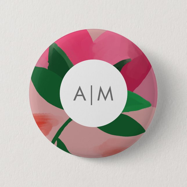 botón de mochila floral (Anverso)