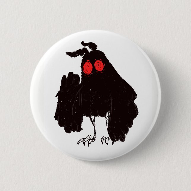 Botón de Mothman (Anverso)
