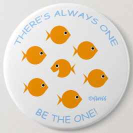 Botón de motivación del profesor Diámetro de 6 pul