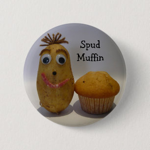 Botón de Muffin de Papá Loco