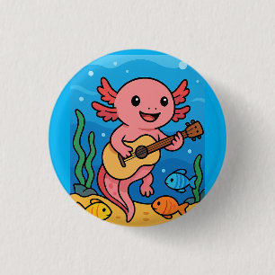 Botón de músico de Axolotl de corte