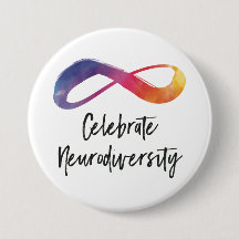 botón de neurodiversidad