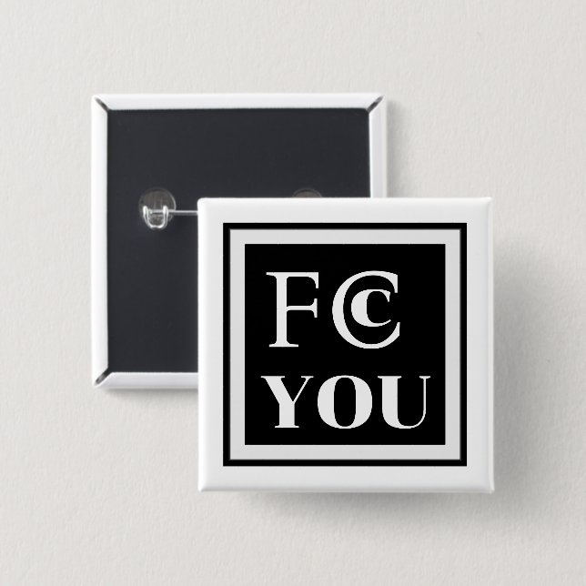 Botón de nevera FCC YOU (Anverso y reverso)