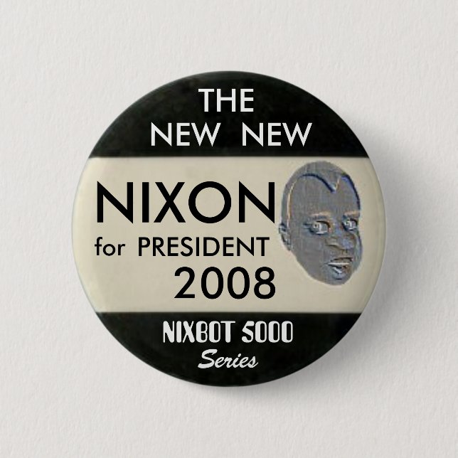 Botón de Nixon NixBot (Anverso)