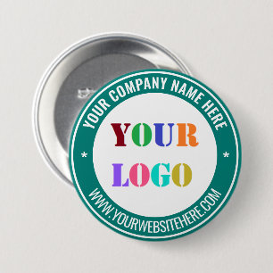 Botón de nombre comercial de empresa personalizado