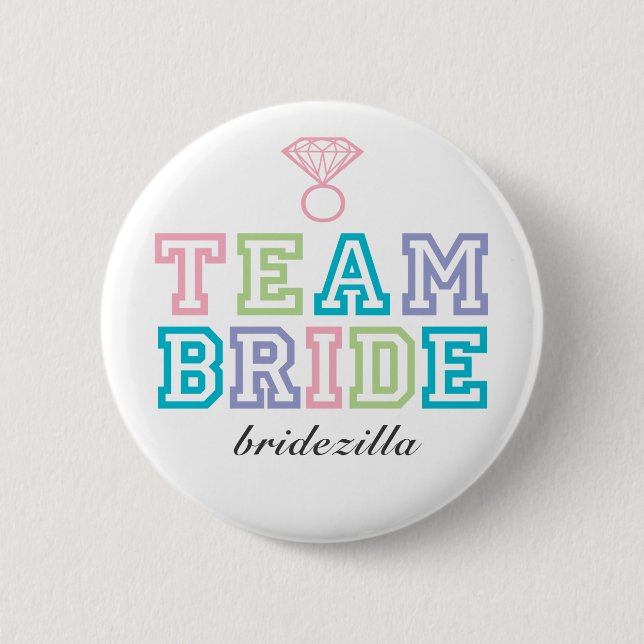 Botón de novia de equipo (Anverso)