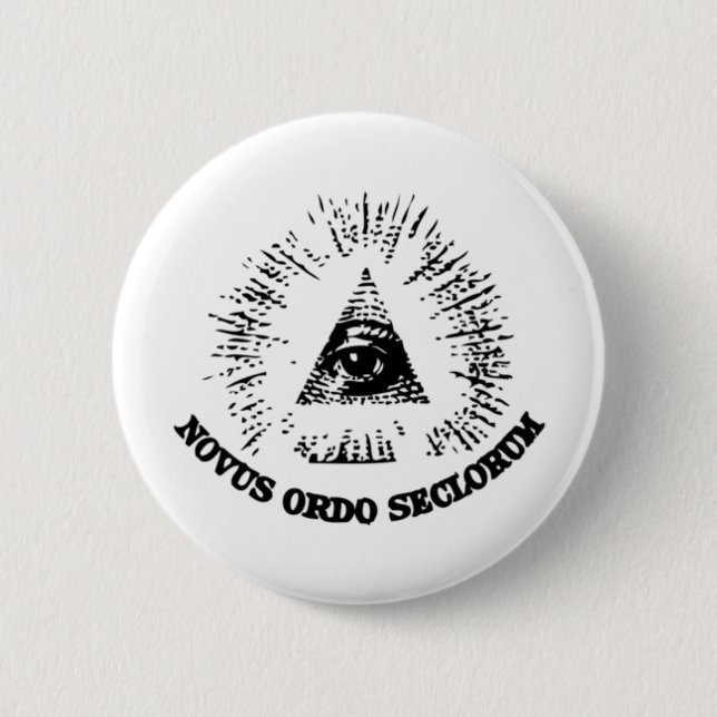 Botón de Novus Ordo Seclorum (Anverso)