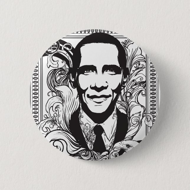 Botón de Obama (Anverso)