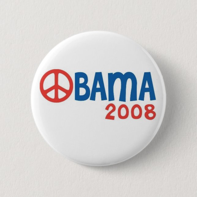 Botón de Obama 2008 (Anverso)